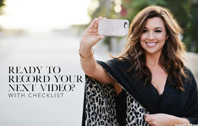 Read more about the article Ready to Record Your Next Video? (with Checklist)