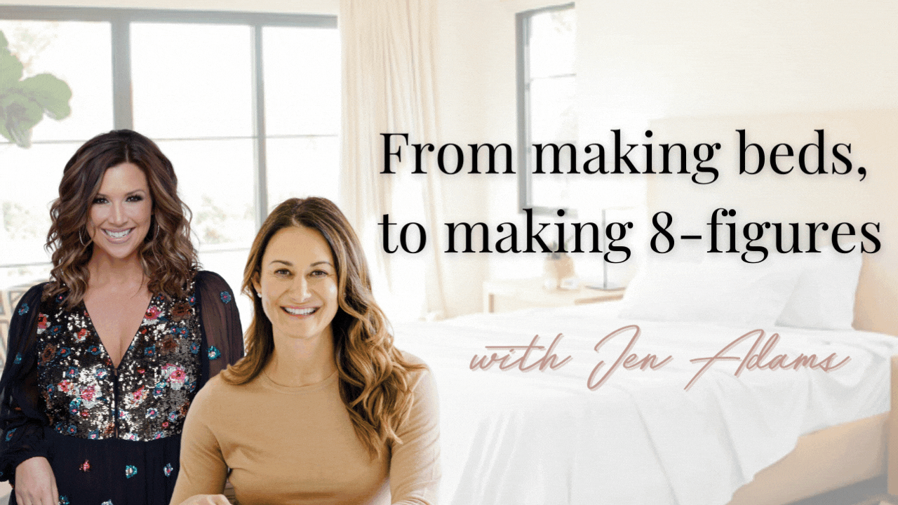 Read more about the article How she went from making beds, to owning an 8-figure luxury bedding brand with Jen Adams